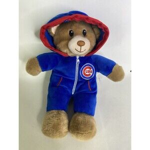 Chicago Cubs Plush Teddy Bear Stuffed Animal Toy MLB Forever Collectibles